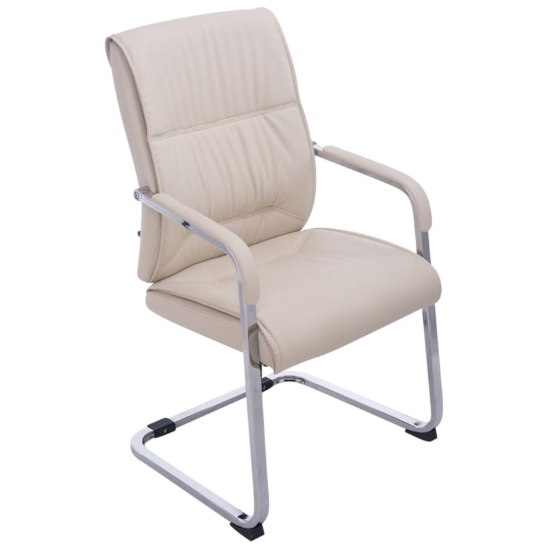 Ensemble de 2 chaises cantilever XL Anubis crème