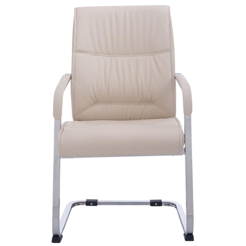Ensemble de 2 chaises cantilever XL Anubis crème