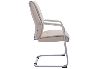 Ensemble de 2 chaises cantilever XL Anubis crème