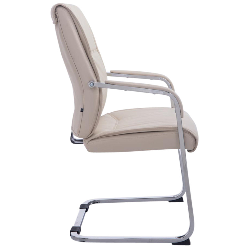 Ensemble de 2 chaises cantilever XL Anubis crème