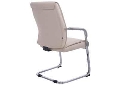 Ensemble de 2 chaises cantilever XL Anubis crème