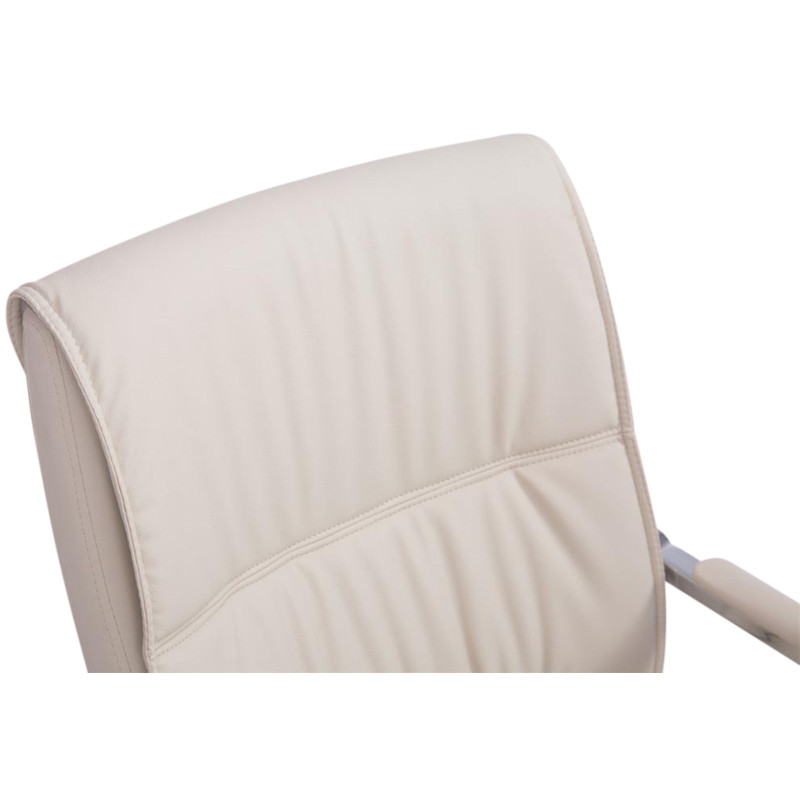 Ensemble de 2 chaises cantilever XL Anubis crème