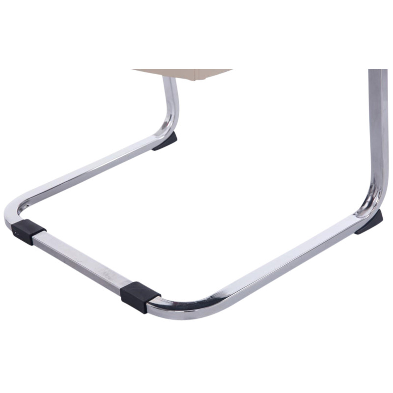 Ensemble de 2 chaises cantilever XL Anubis crème
