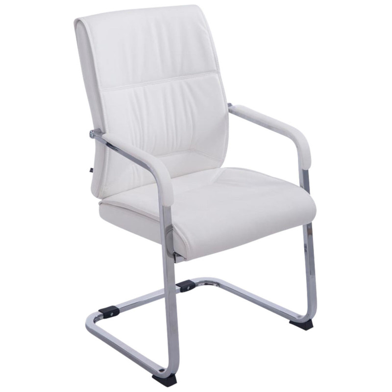 Ensemble de 2 chaises cantilever XL Anubis blanches