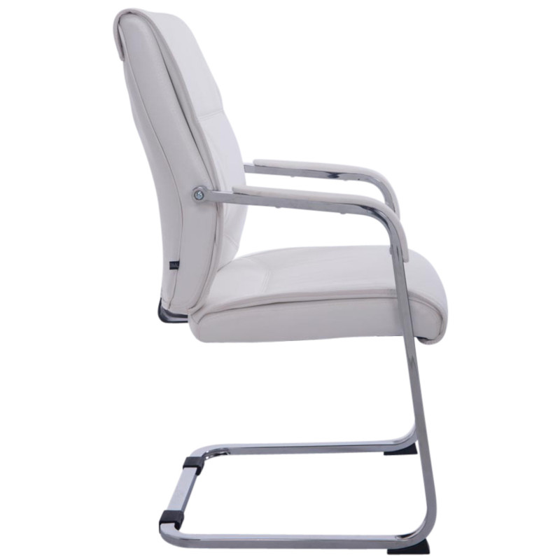 Ensemble de 2 chaises cantilever XL Anubis blanches