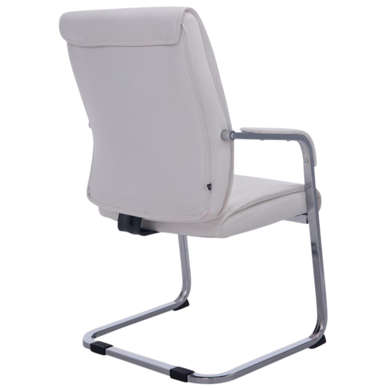 Ensemble de 2 chaises cantilever XL Anubis blanches