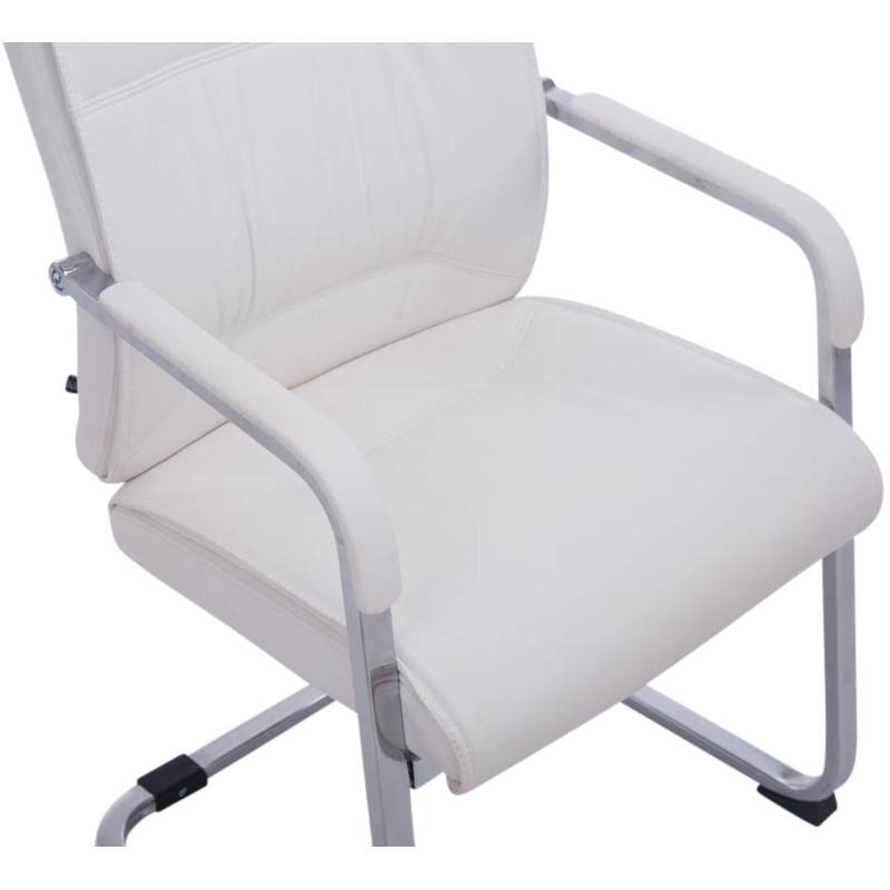 Ensemble de 2 chaises cantilever XL Anubis blanches