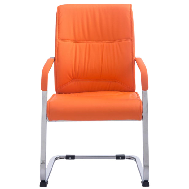 Ensemble de 2 chaises cantilever XL Anubis orange