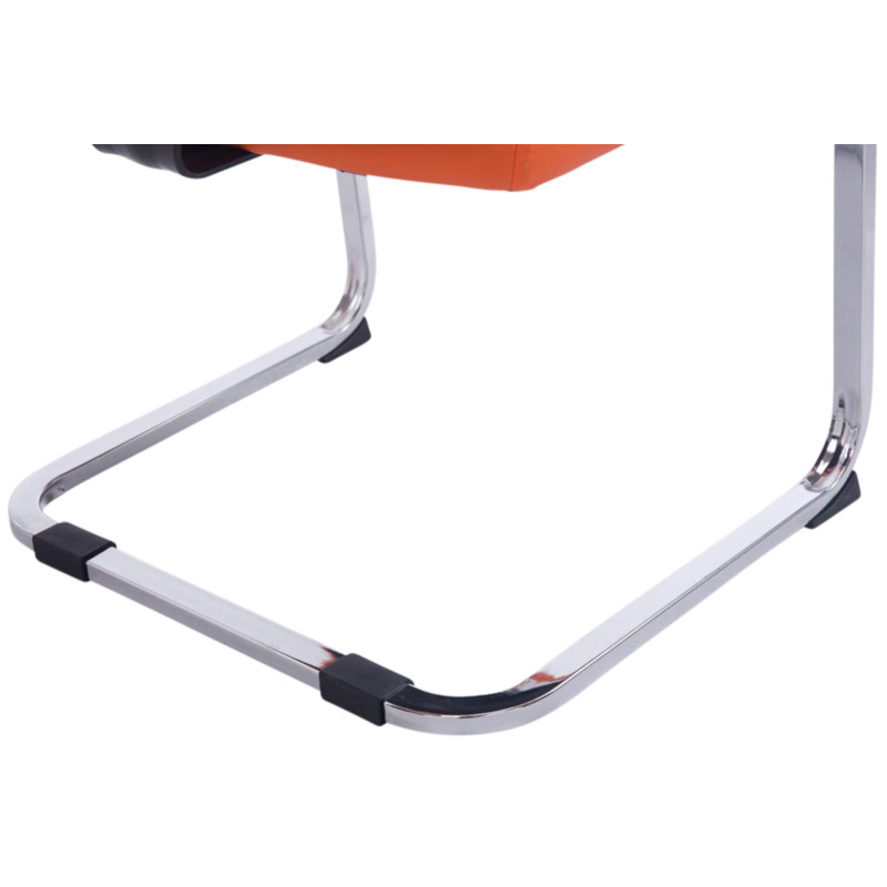 Ensemble de 2 chaises cantilever XL Anubis orange