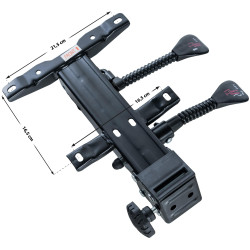 Support de siège de chaise de bureau 1 noir