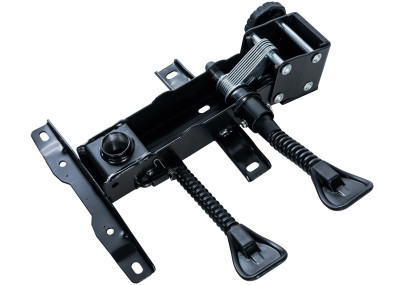 Soporte de asiento con mecanismo de control para sillas de oficina Negro