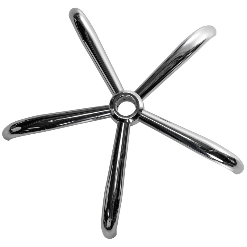 Base rotonda cromato