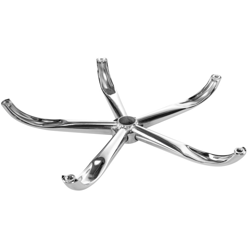 Base rotonda cromato