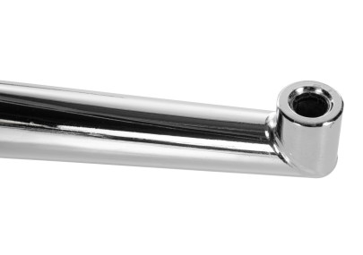 Repose-pieds carré chromé