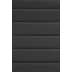 Sedia da ufficio in similpelle Havanna nero