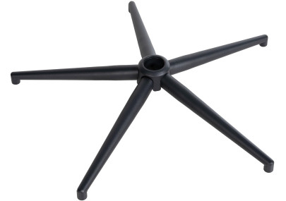 Base Cross Square Para Silla De Oficina Negro Negro,65 cm