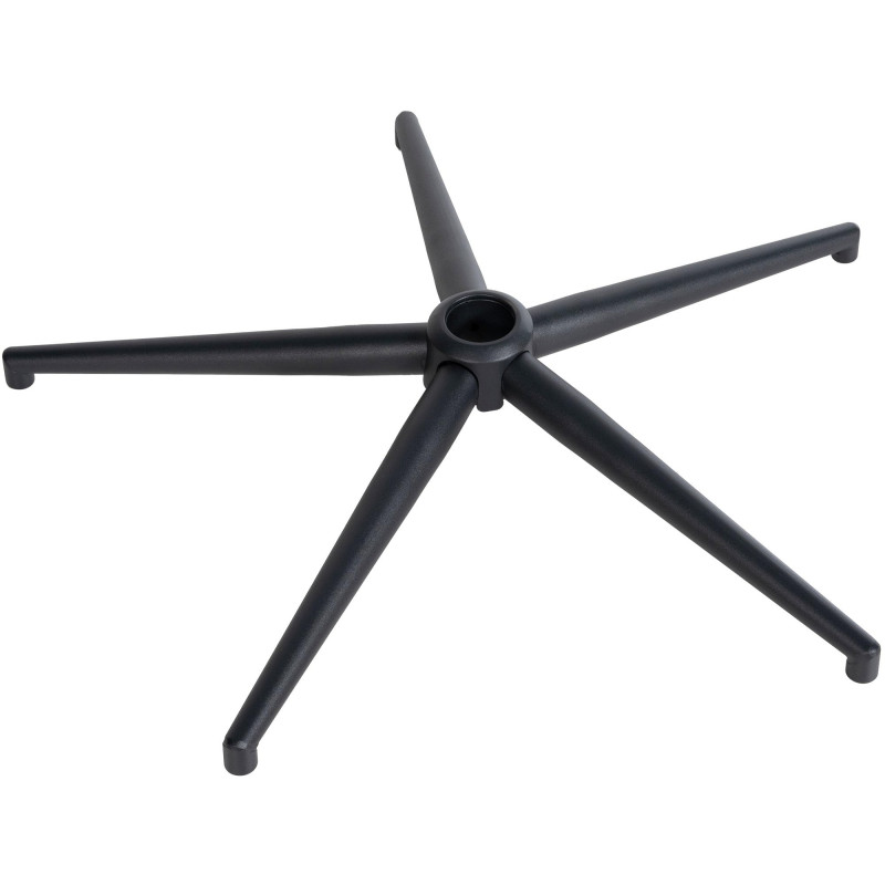 Plaque de base carr?e 65 noire