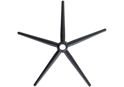 Base Cross Square Para Silla De Oficina Negro Negro,65 cm