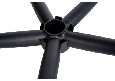 Base Cross Square Para Silla De Oficina Negro Negro,65 cm