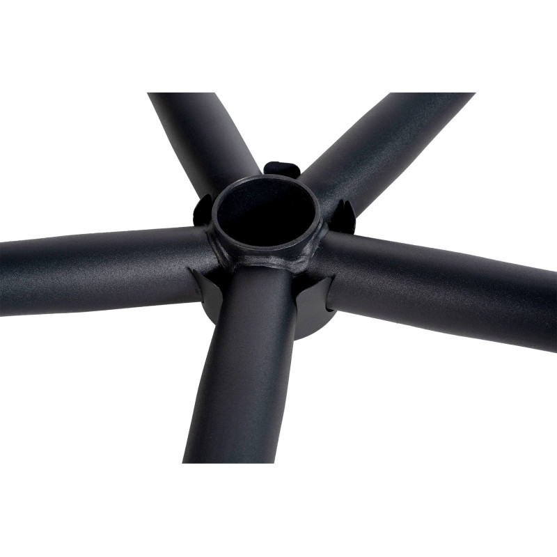 Base Cross Square Para Silla De Oficina Negro Negro,65 cm