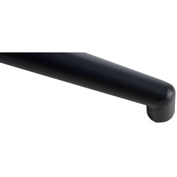 Plaque de base carr?e 65 noire