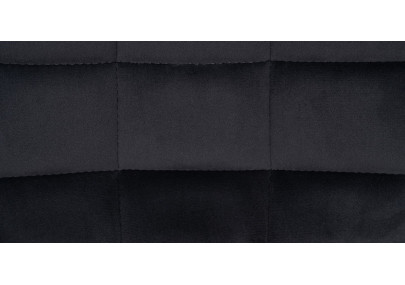 Tabouret de bar Tover en velours noir