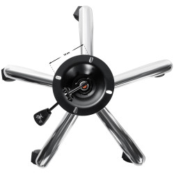 Cadre de chaise de bureau Emil, chromé