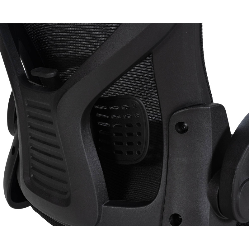 Chaise de bureau Hudson, noire