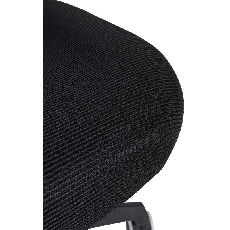 Chaise de bureau Hudson, noire