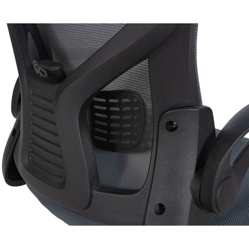 Chaise de bureau Hudson, grise