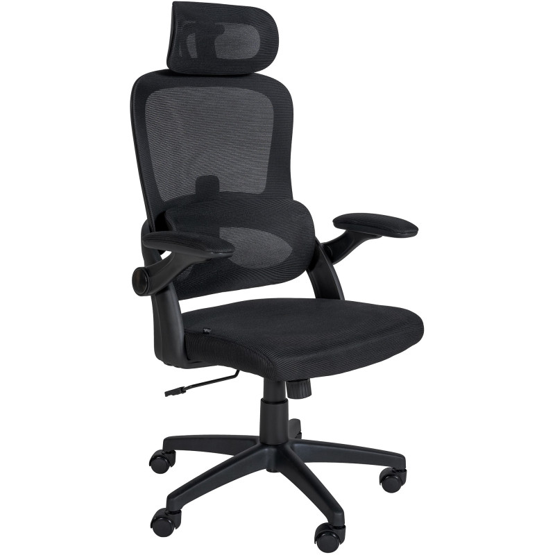 Silla de oficina Garston Negro