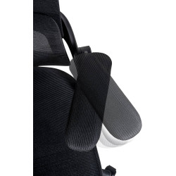 Chaise de bureau Garston, noire