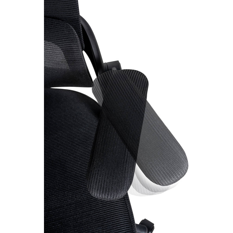 Chaise de bureau Garston, noire