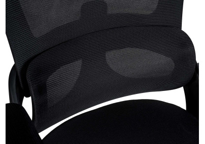 Silla de oficina Garston Negro