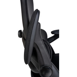 Silla de oficina Garston Negro