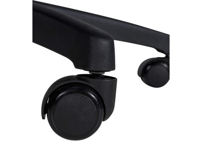 Chaise de bureau Garston, noire