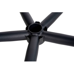 Base Cross Square Para Silla De Oficina Negro Negro,70 cm