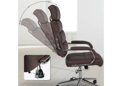 Chaise de bureau Campo marron