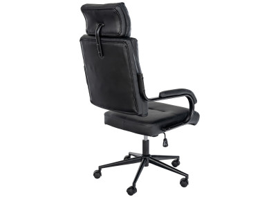 Chaise de bureau Campo noire/noire