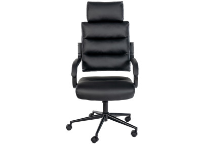 Chaise de bureau Campo noire/noire