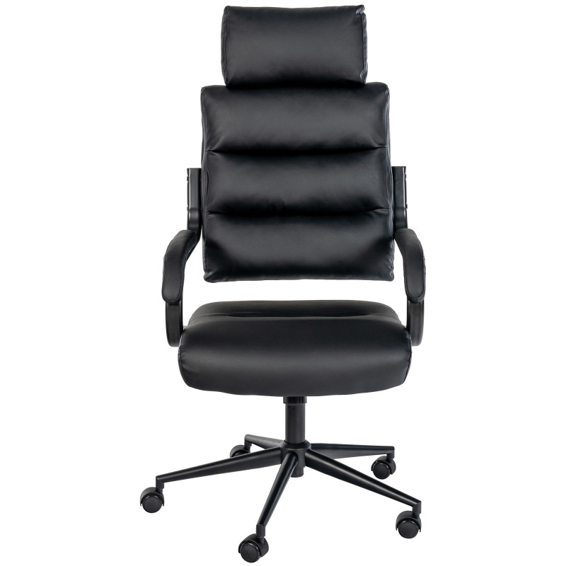 Chaise de bureau Campo noire/noire