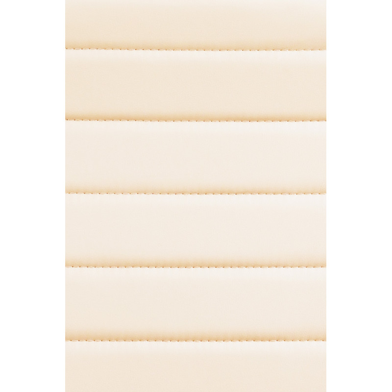 Sedia da ufficio in similpelle Havanna crema
