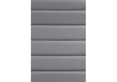 Fauteuil de bureau Havana, similicuir gris