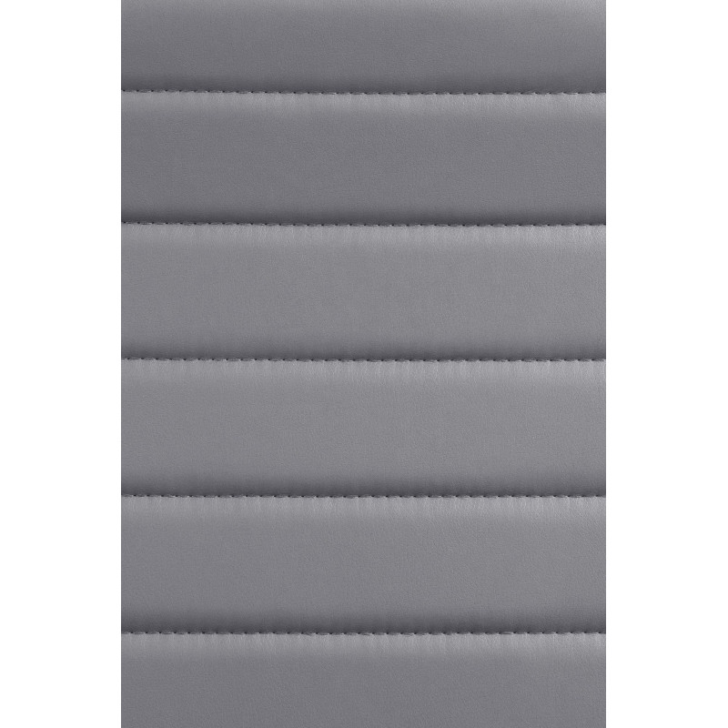 Fauteuil de bureau Havana, similicuir gris