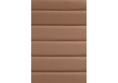 Fauteuil de bureau Havana, similicuir marron clair