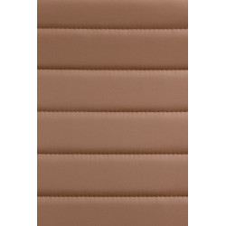 Silla de oficina Havanna en polipiel Marrón claro