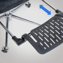 Silla de oficina Grover Negro