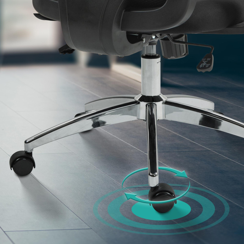 Silla de oficina Bryden Negro