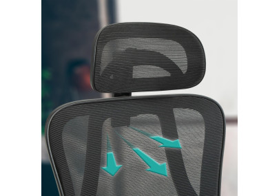 Silla de oficina Bryden Negro