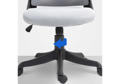 Chaise de bureau Taos, grise